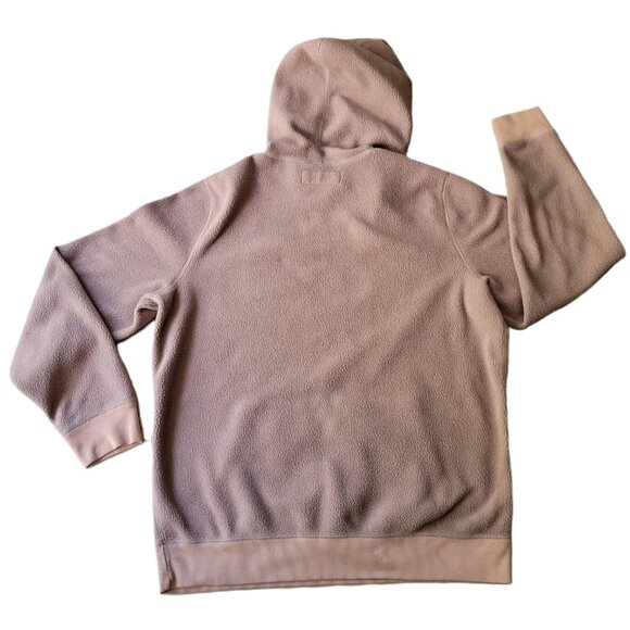 Abercrombie & Fitch Men’s Cream Full Zip Hoodie Sweatshirt Size Lg  Fleece - Picture 2 of 9